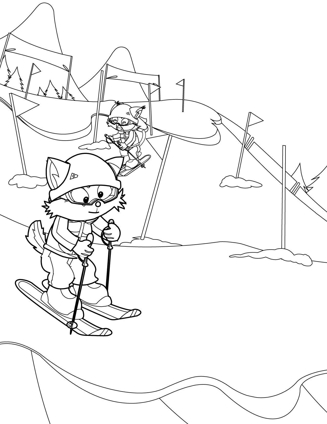 Winter Wonderland Coloring Book Winter Wonderland Coloring Book