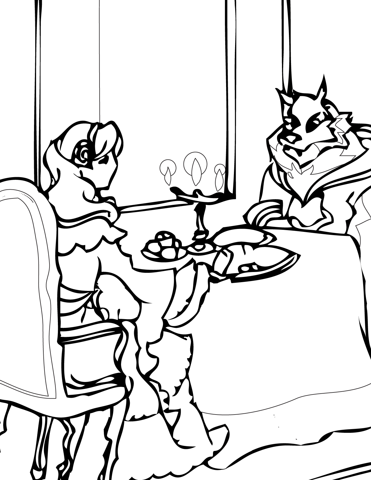 fairy tales and fables coloring pages - photo #41