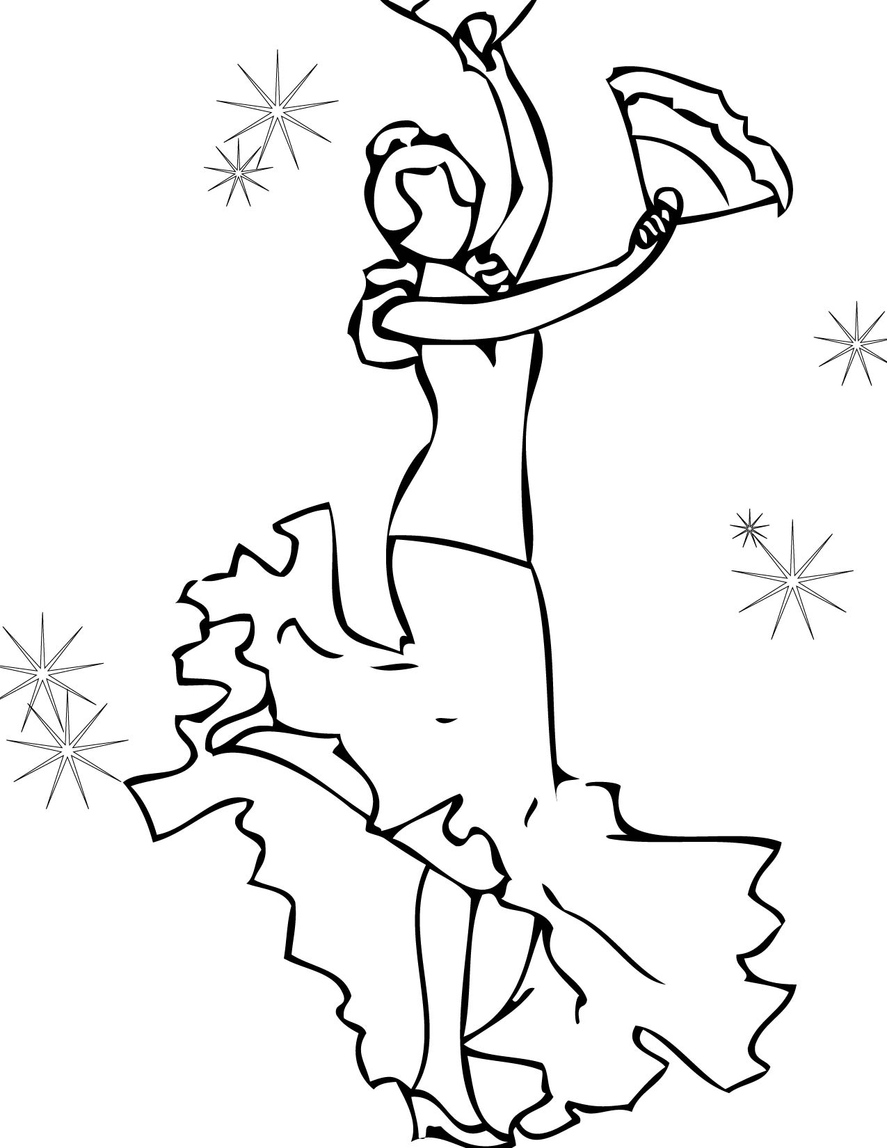 Coloring Pages Dancing Coloring Page dancing coloring page eassume com eassume