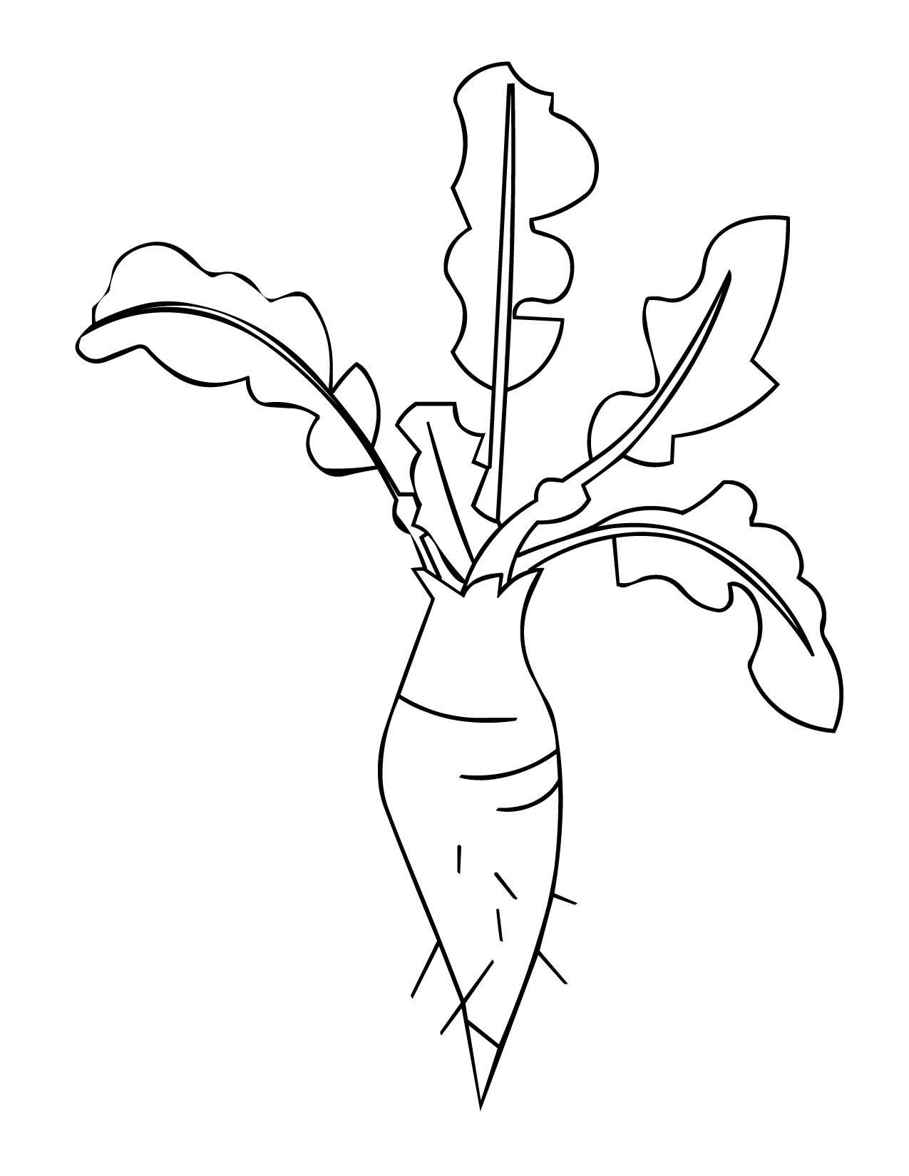 radish coloring pages - photo #25