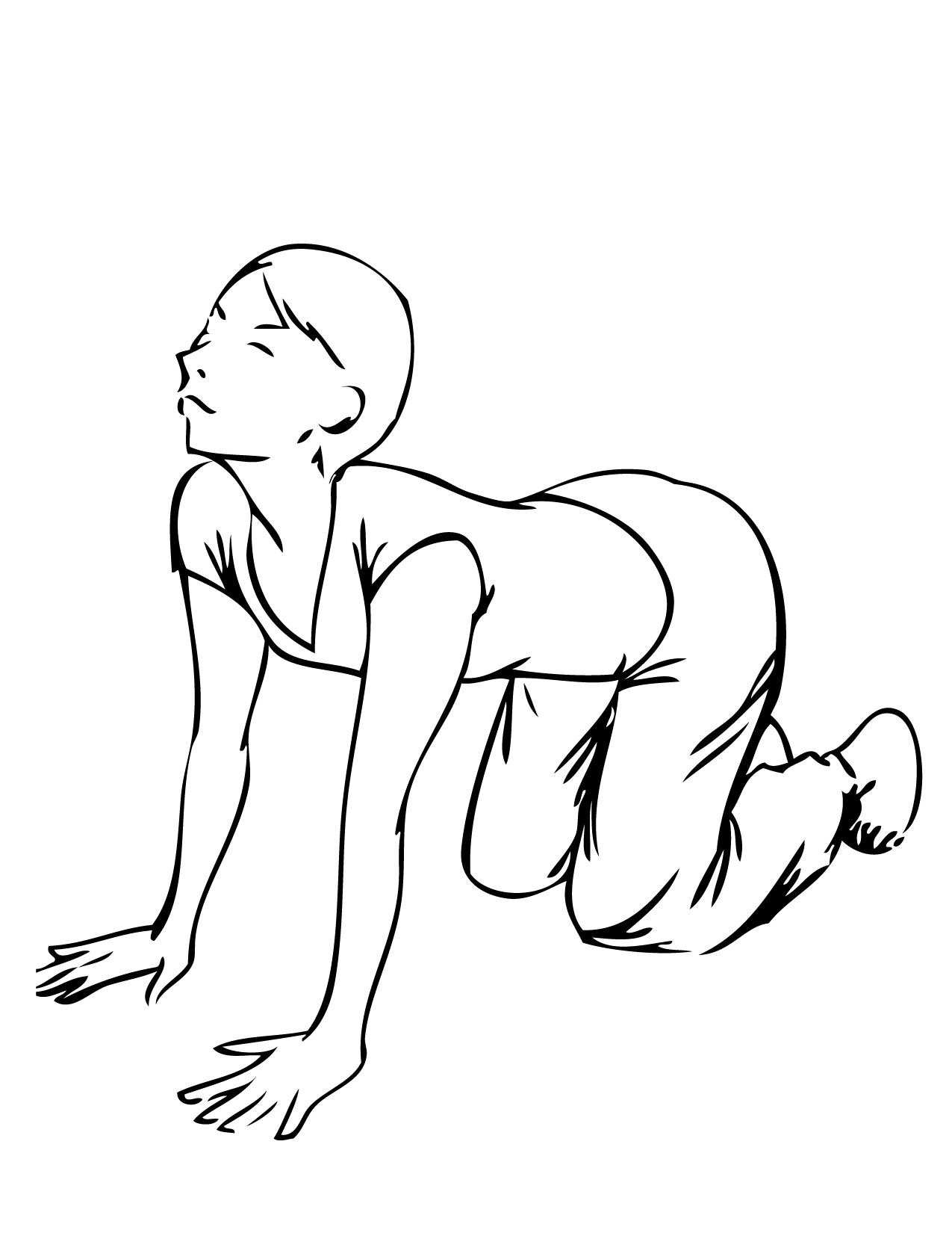 yoga coloring pages free - photo #22
