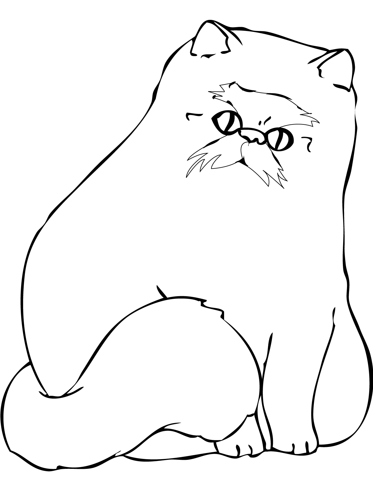 dachis cat coloring pages - photo #36