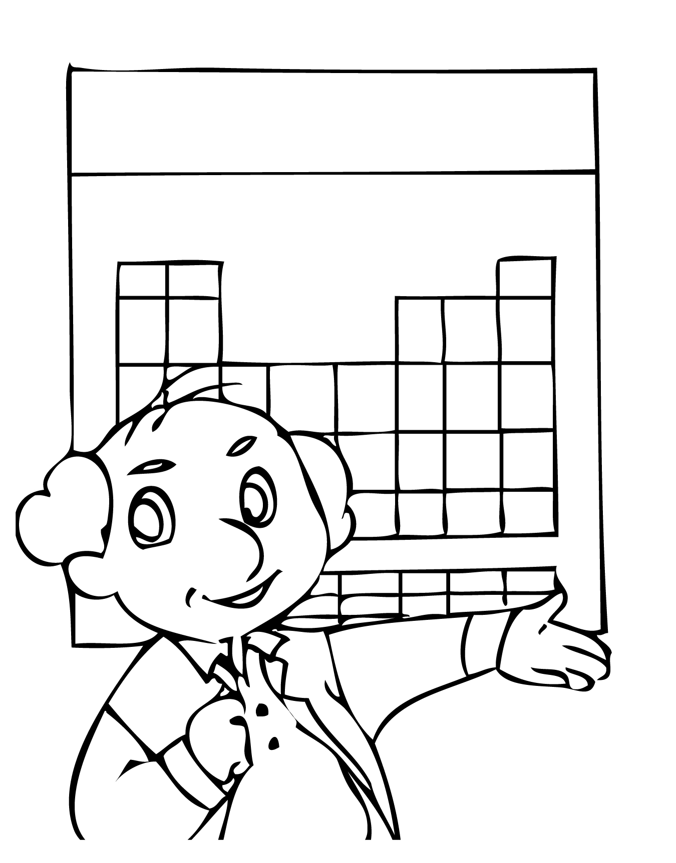 periodic table coloring pages - photo #6
